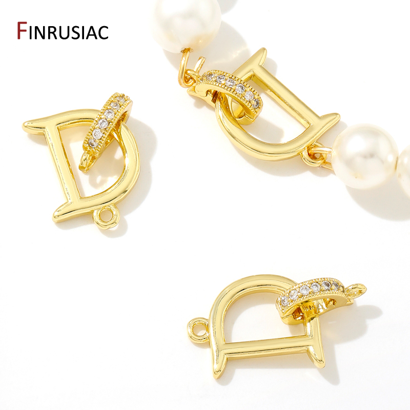 Flower Supplies - ทองเหลืองชุบทอง 18K สําหรับสร้อยข้อมือล็อค,เครื่องประดับ Clasps อุปกรณ์เสริม, DIY
