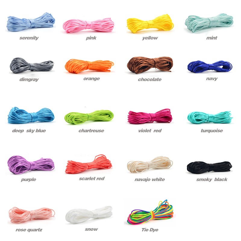 20 เมตร/ล็อตDIYสายไนลอน 1.5 มม - Ribbon Wired Satin บทวิจารณ์และราคา