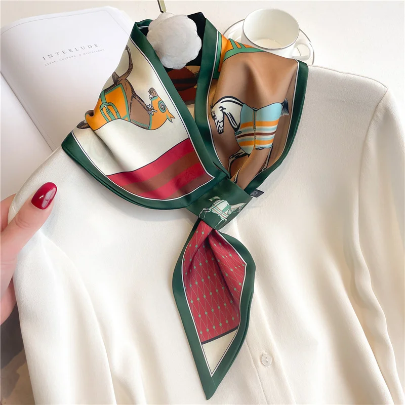 แบรนด์หรู Skinny Neckerchief ผ - Ribbon Wired Satin บทวิจารณ์และราคา