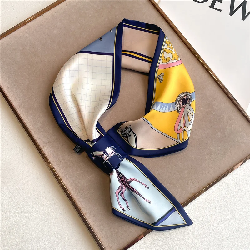 แบรนด์หรู Skinny Neckerchief ผ - Ribbon Wired Satin บทวิจารณ์และราคา