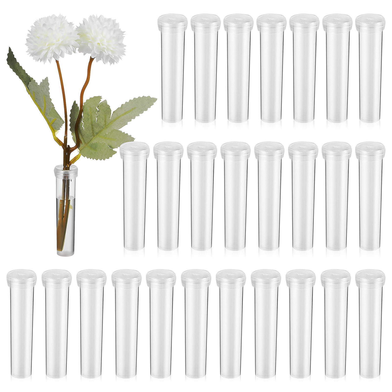 หลอดน้ำสำหรับดอกไม้ 100 ชิ้น ห - The Florist Supply บทวิจารณ์และราคา