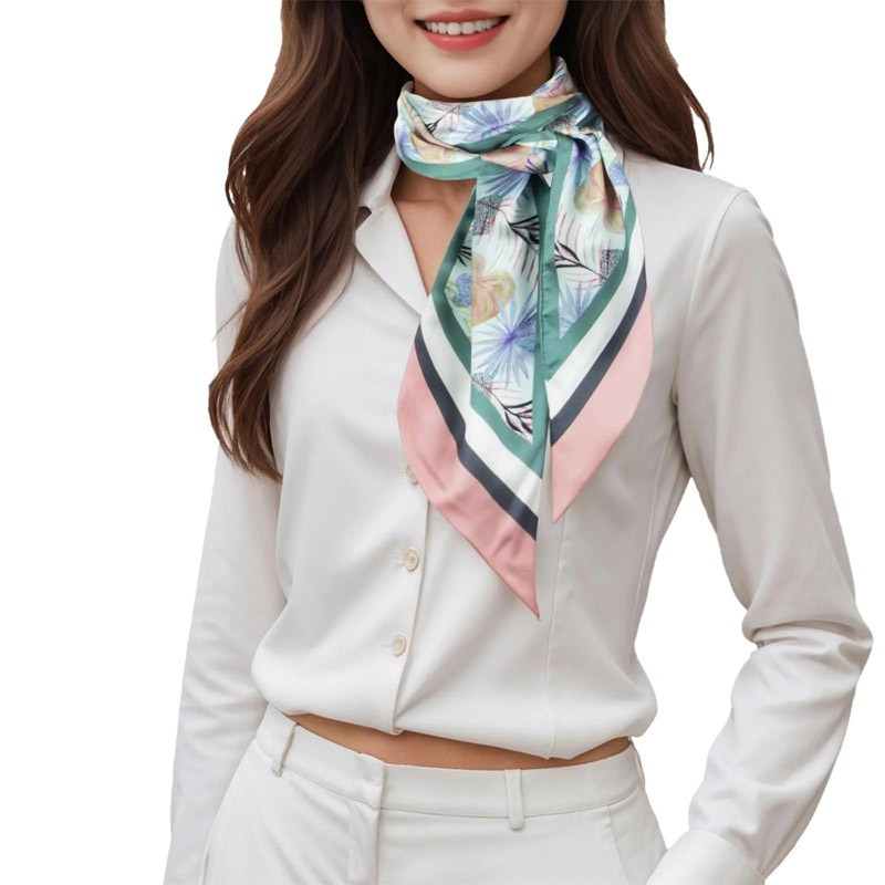 แฟชั่นลายริบบิ้นผมผ้าพันคอผู้ห - Ribbon Wired Satin บทวิจารณ์และราคา