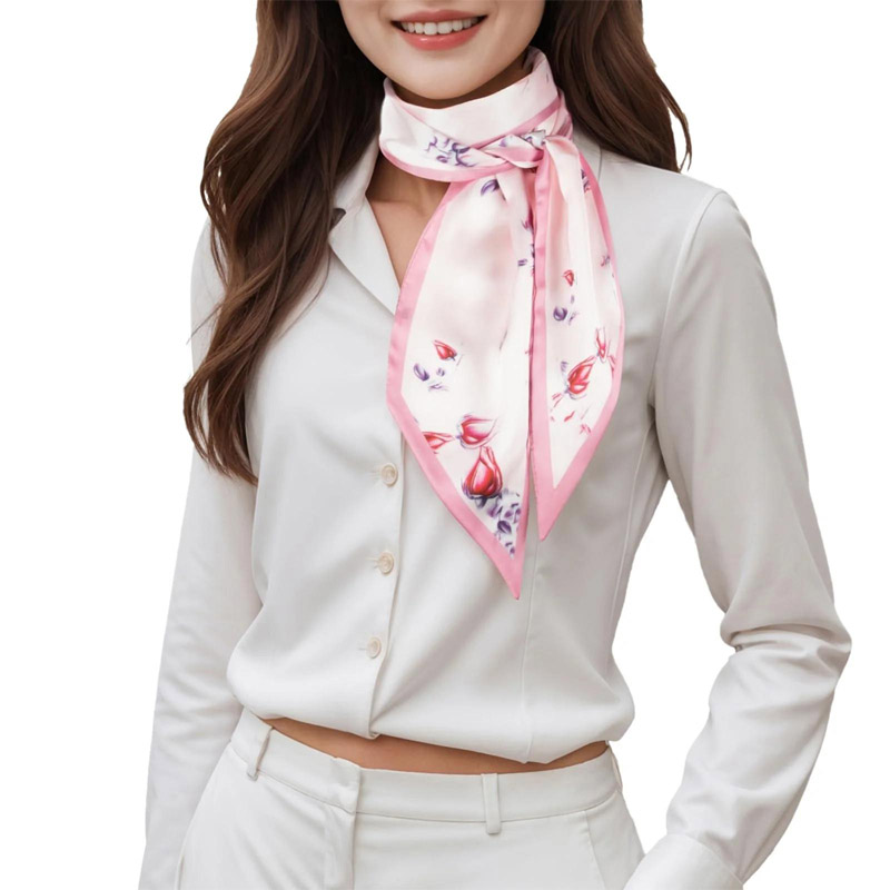 แฟชั่นลายริบบิ้นผมผ้าพันคอผู้ห - Ribbon Wired Satin บทวิจารณ์และราคา