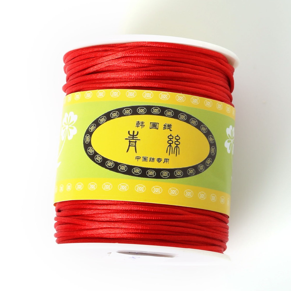 เชือกไนลอนถักแบบซาติน ขนาด 1.5 - Ribbon Wired Satin บทวิจารณ์และราคา