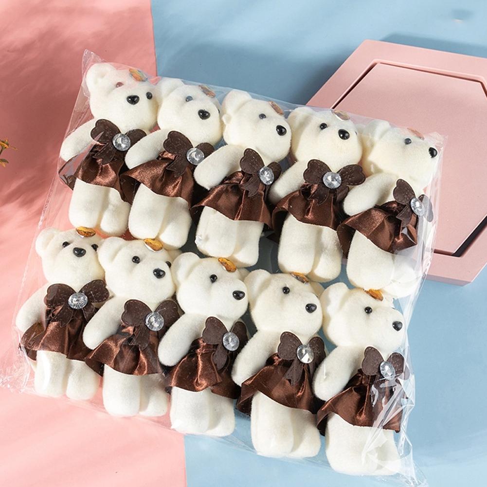 ตุ๊กตาหมีไอศกรีมประดับเพชร 10  - Flower Supplies บทวิจารณ์และราคา
