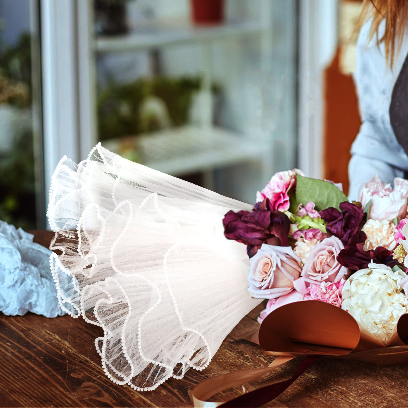 ตาข่ายไข่มุกสำหรับห่อดอกไม้ วั - The Florist Supply บทวิจารณ์และราคา