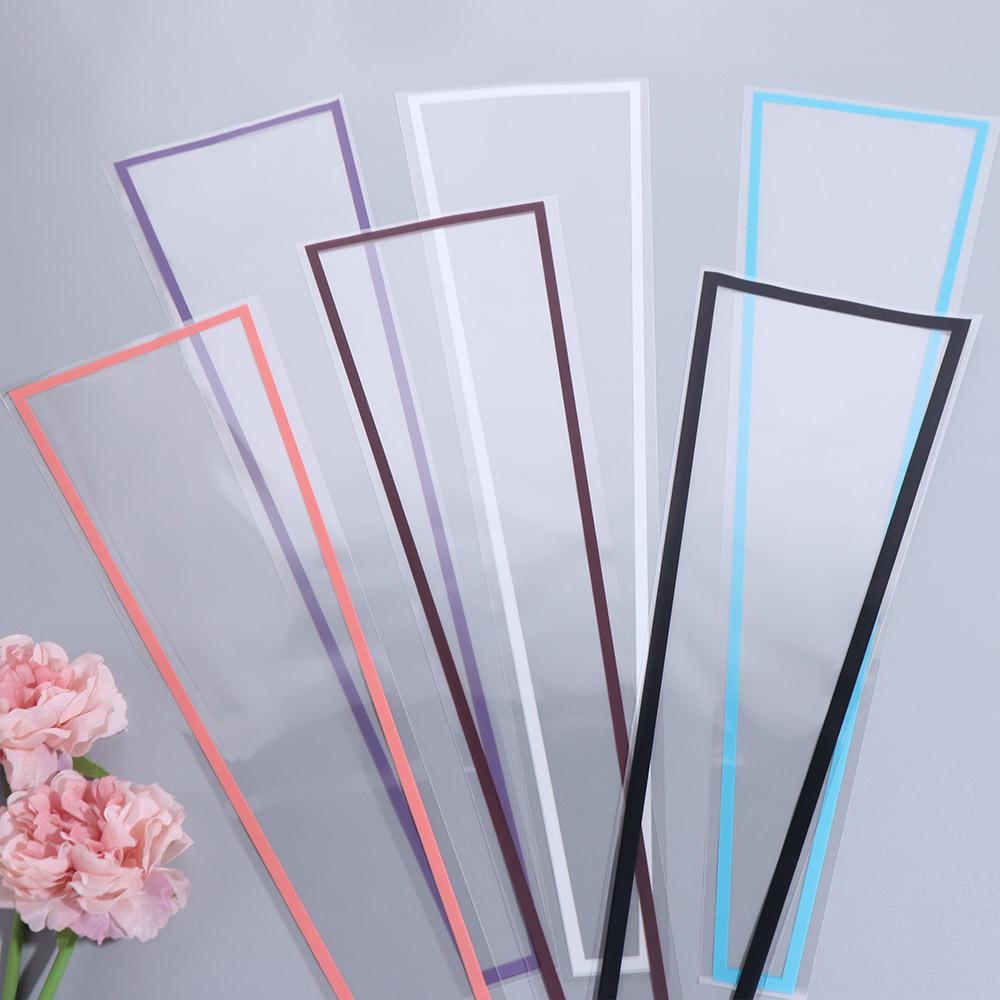 50PCS ถุงบรรจุภัณฑ์ดอกไม้โปร่ง - Flower Supplies บทวิจารณ์และราคา