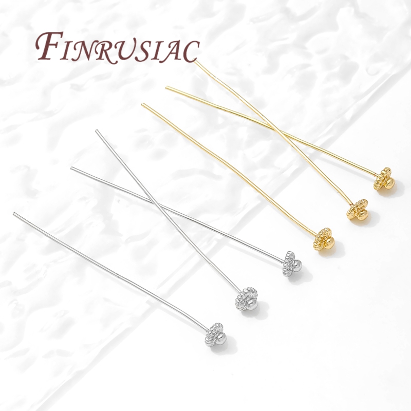 10/20 ชิ้น/ล็อต เข็มเคลือบทอง  - Flower Supplies บทวิจารณ์และราคา