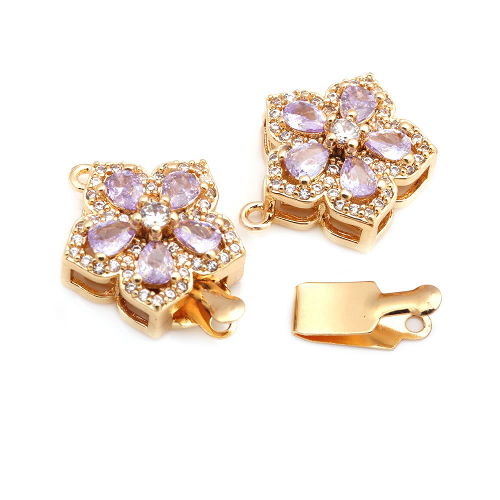 4 ชุดขนาดเต็ม 21x15 มม.18K Gol - Flower Supplies บทวิจารณ์และราคา