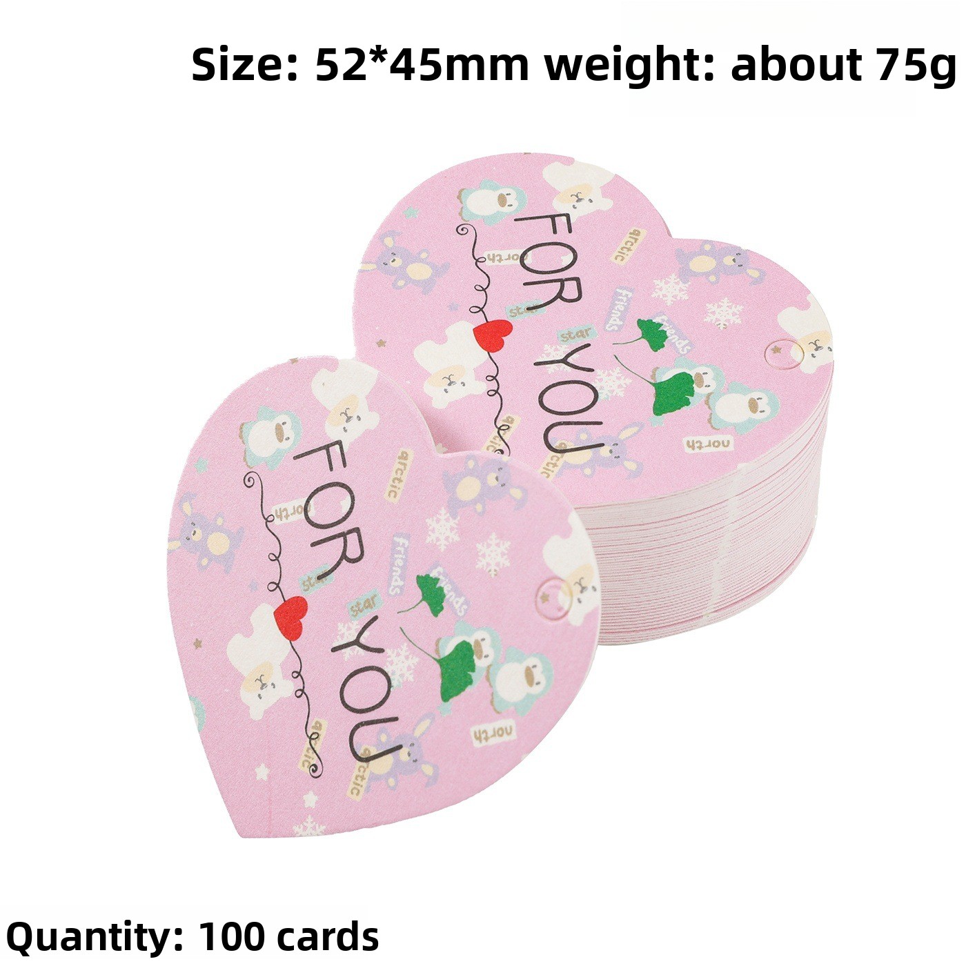 ป้ายขอบคุณ 100 ชิ้น รูปหัวใจ ส - Flower Supplies บทวิจารณ์และราคา