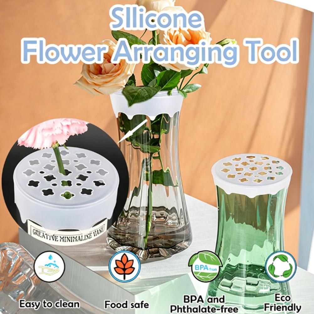 ที่วางดอกไม้ซิลิโคนแบบกึ่งโปร่ - Florist Supp บทวิจารณ์และราคา