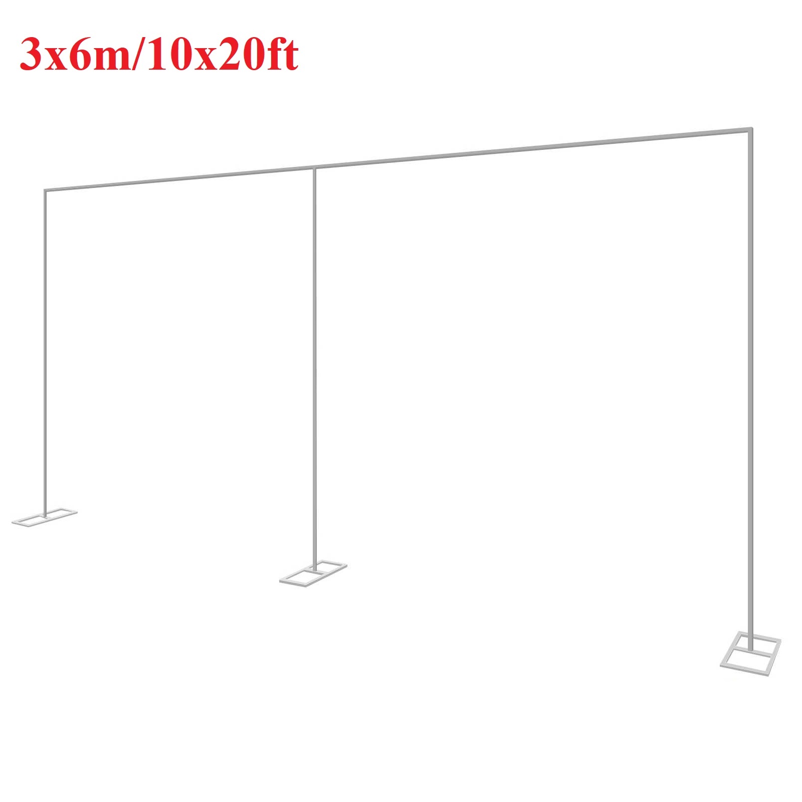 3x6 m/10x20ft โลหะจัดงานแต่งงา - Florist Supp บทวิจารณ์และราคา